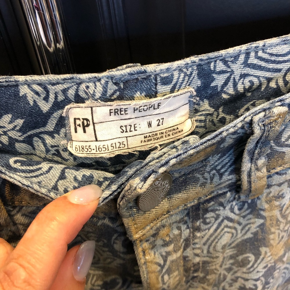 Unique Free People Jeans - Never Worn!
